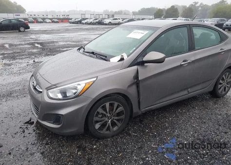 2017 Hyundai Accent Value Edition z USA, uszkodzony, nr VIN KMHCT4AE5HU365893